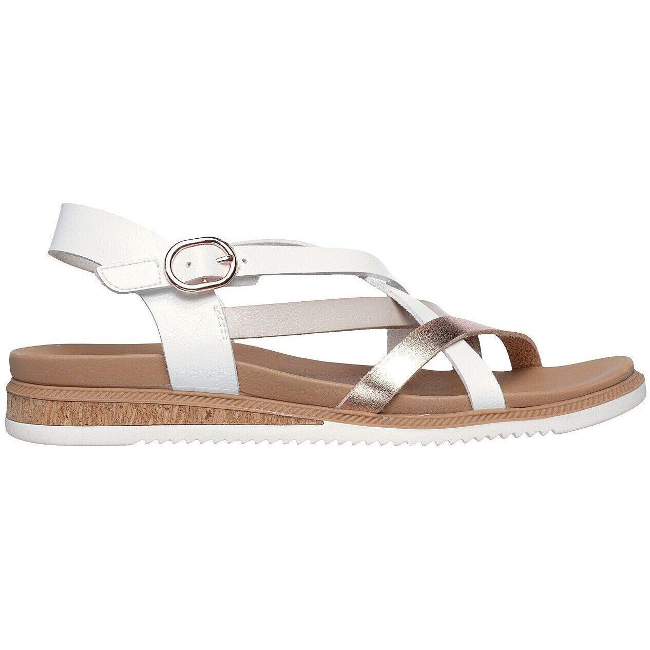 Sandales Skechers Desert Kiss Low - Pe, Blanc, Femmes 3/5