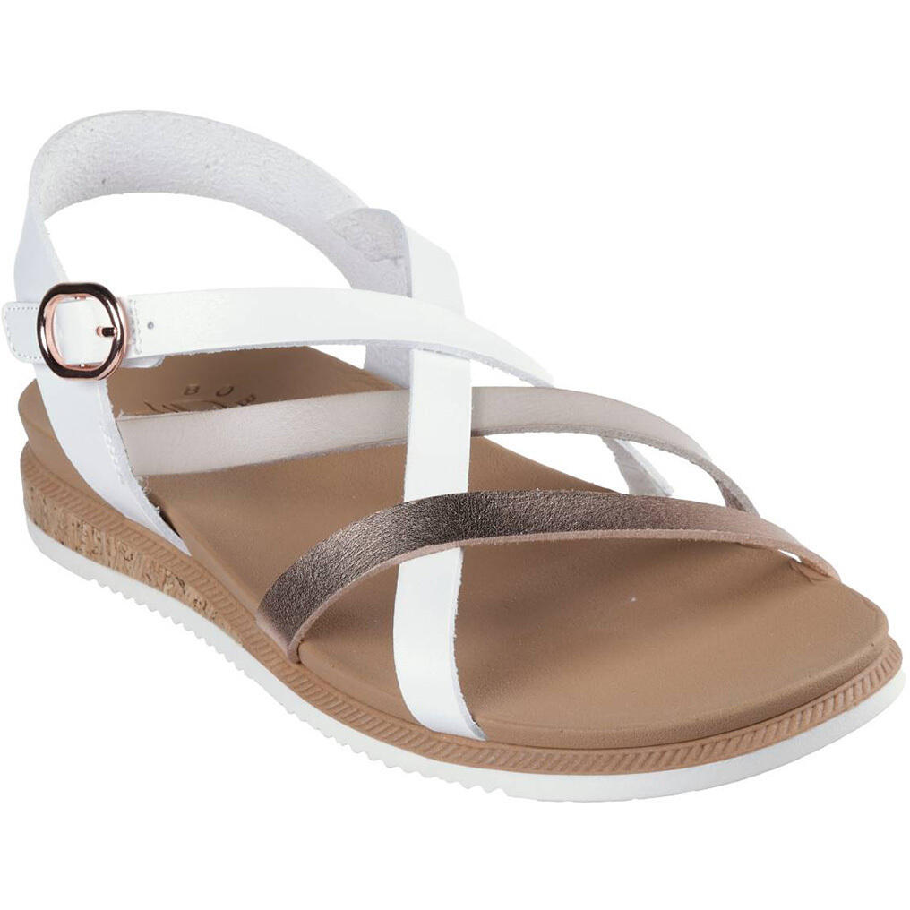 Sandals Skechers Desert Kiss Low - Pe, White, Women