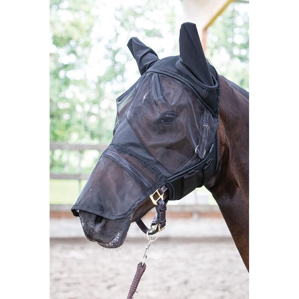 Maschera antimosche per cavalli con nasello Harry's Horse Flyshield 2/2