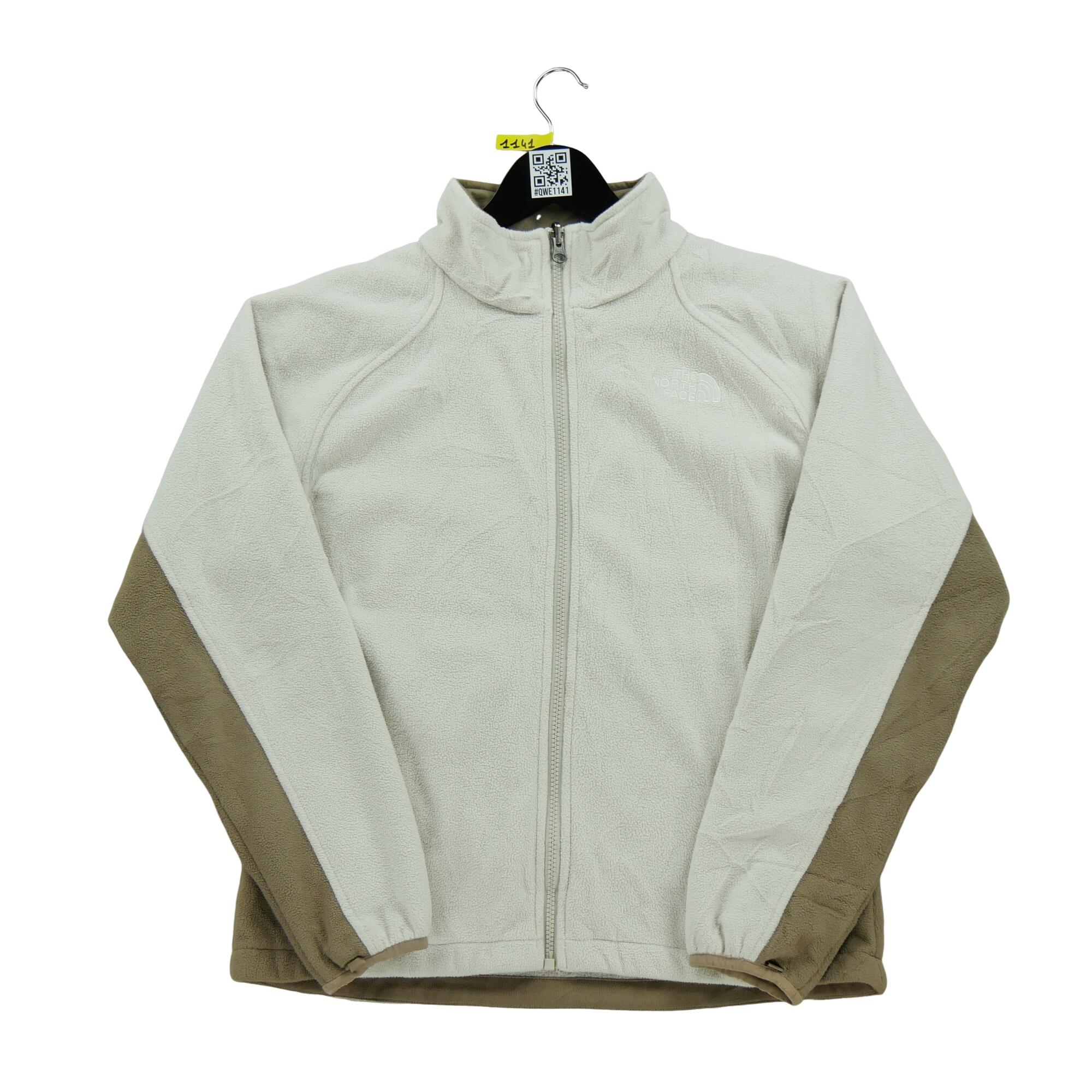 THE NORTH FACE Seconda Mano - Giacca in pile beige da donna TNF - Stato buono