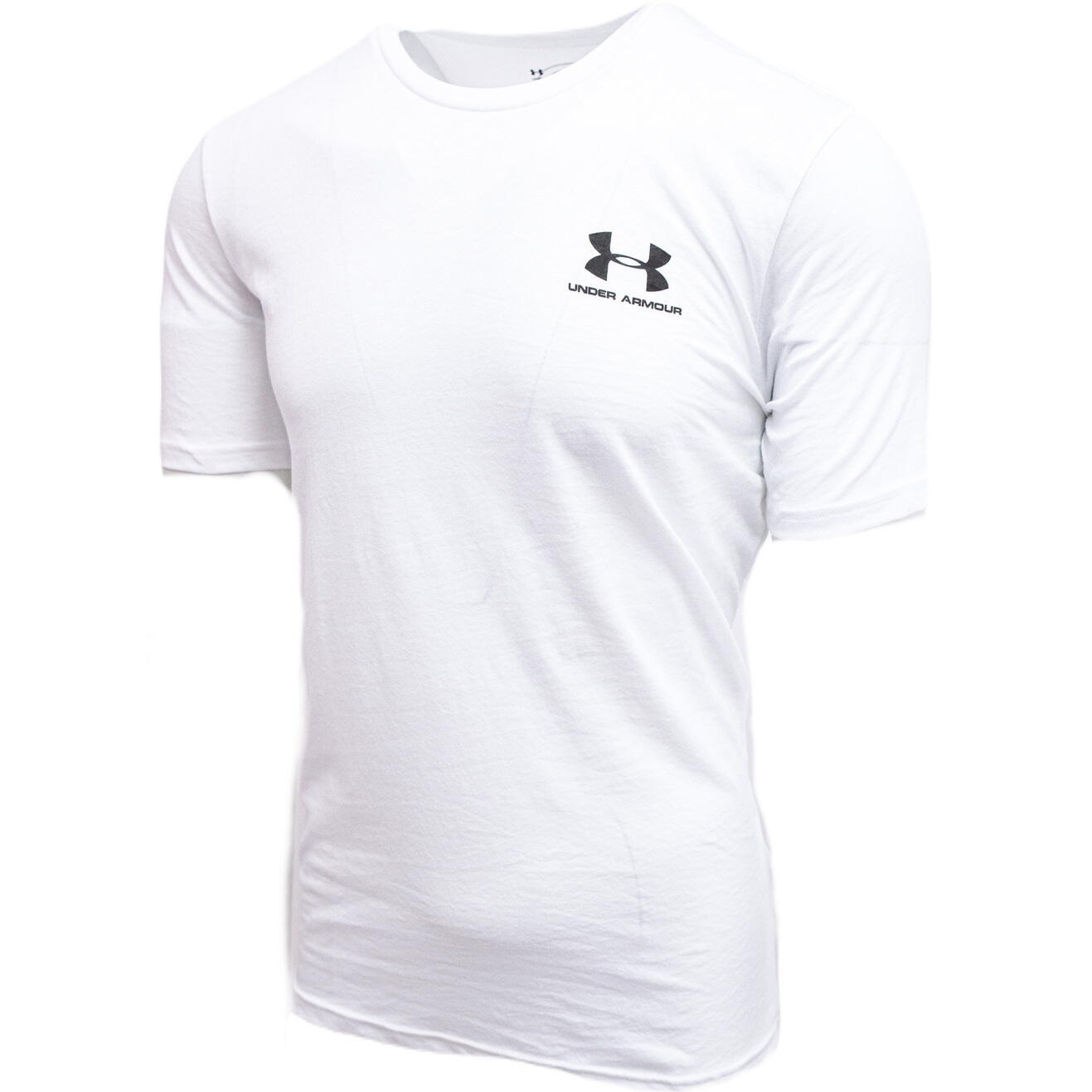 T-shirt Under Armour Sportstyle, Blanc, Hommes 3/7