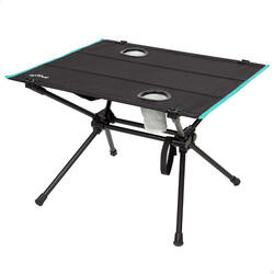 Aktive Table de camping pliante 63x56x42 cm avec porte-gobelet