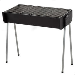 Aktive Barbecue au charbon de bois en acier (60x30x55 cm) avec pieds fixes