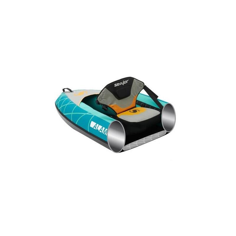 Alameda 3 Person Inflatable Kayak - Blue / Green 3/6