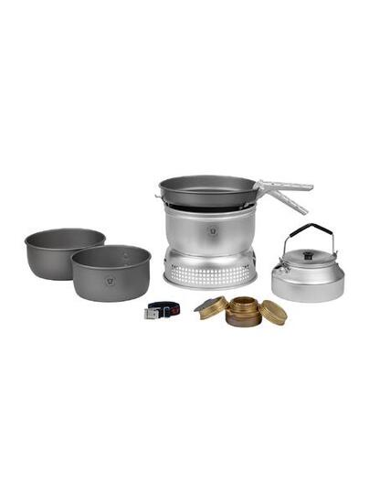 mit Wasserkessel Sturmkocher Set groß 25-8 UL-HA Spiritus