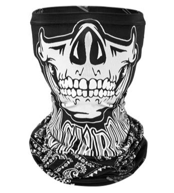 ROCKBROS Balaclava Multifuncional ROCKBROS Crânio - Preto