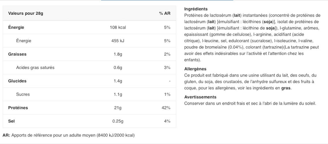 100% PURE WHEY (2.27KG) 2/6