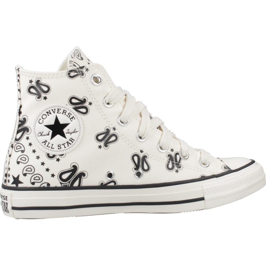 Baskets Converse Modèle Chuck Taylor All Star Paisley Couleur Blanc 4/5