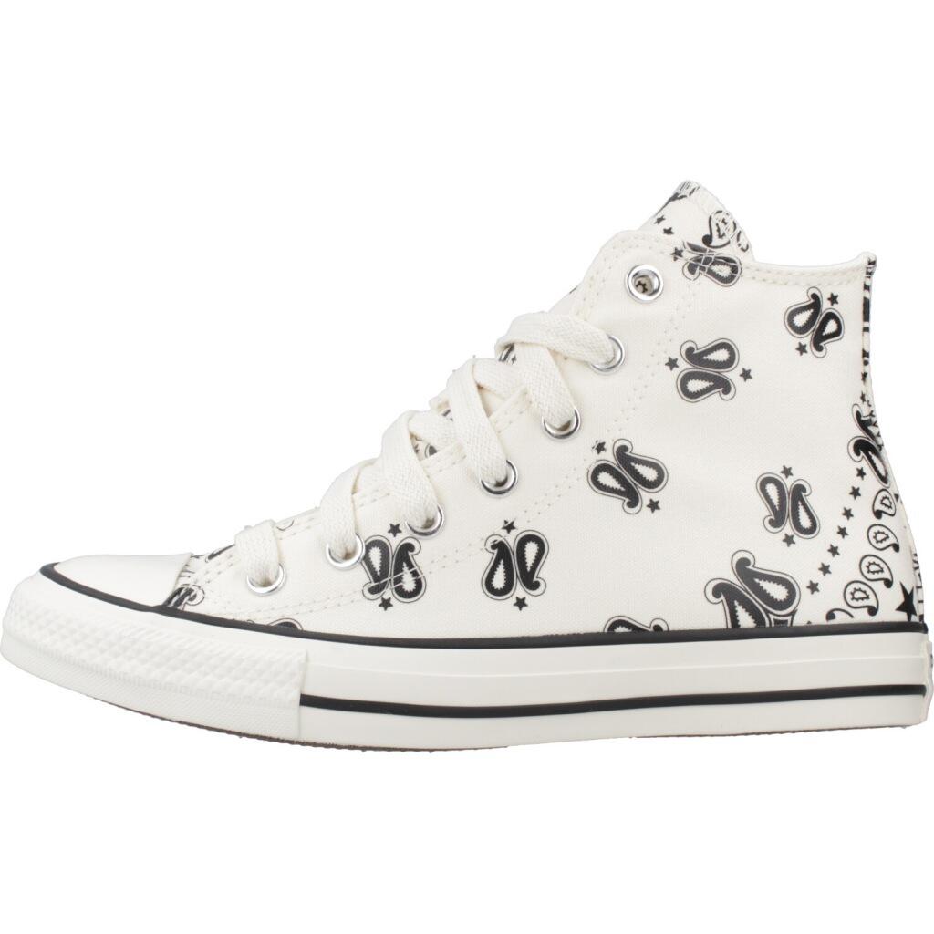 Baskets Converse Modèle Chuck Taylor All Star Paisley Couleur Blanc 2/5