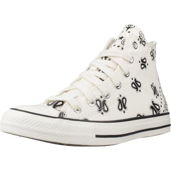 Scarpe Da Ginnastica Converse Modello Chuck Taylor All Star Paisley Colore Bianc