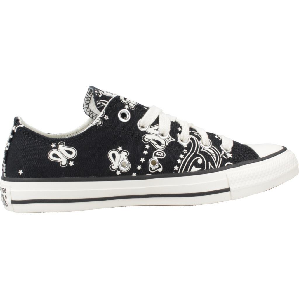 Baskets Converse Modèle Chuck Taylor All Star Paisley Couleur Noir 4/5