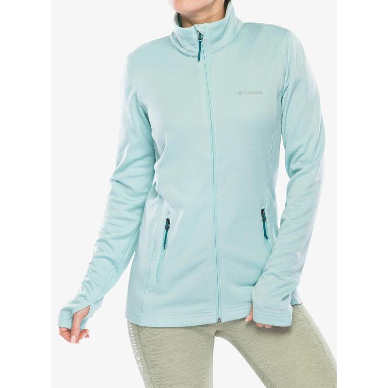 Bluza polarowa damska Columbia Park View Grid Fleece Full Zip