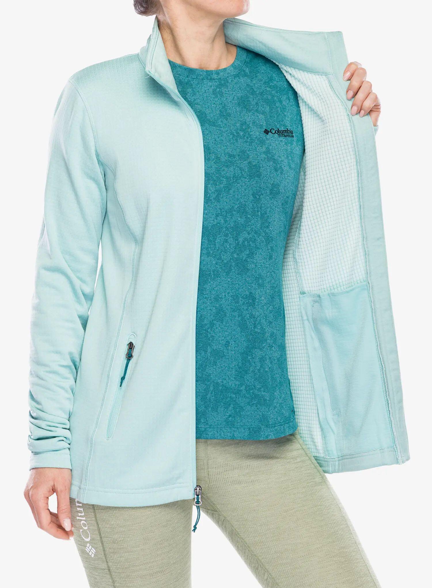 Bluza polarowa damska Columbia Park View Grid Fleece Full Zip 4/7