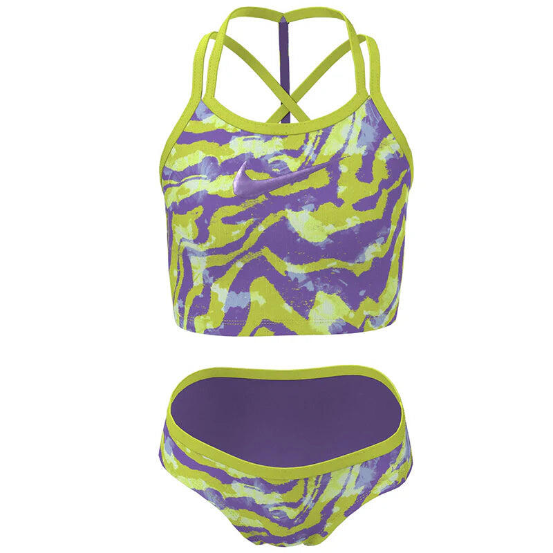 Nike Watercolor T-Crossback Midkini Mädchen 2/3