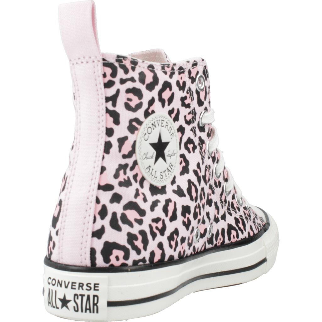Baskets Converse Modèle Chuck Taylor All Star Leopard Couleur Imprimé Animalier 3/5