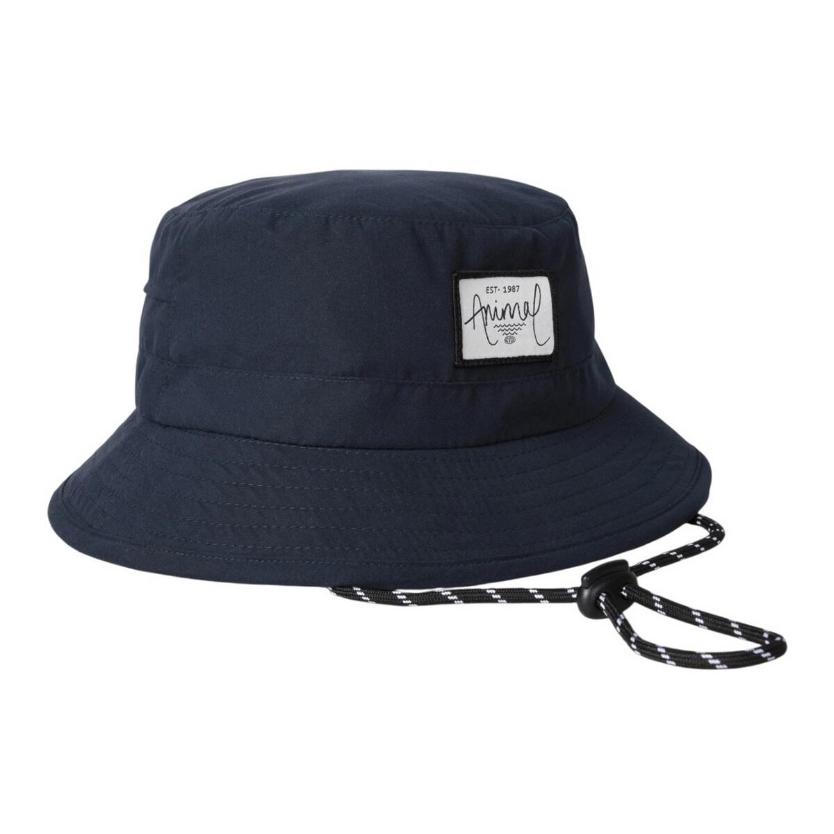ANIMAL Reuben Water Resistant Bucket Hat (Navy)