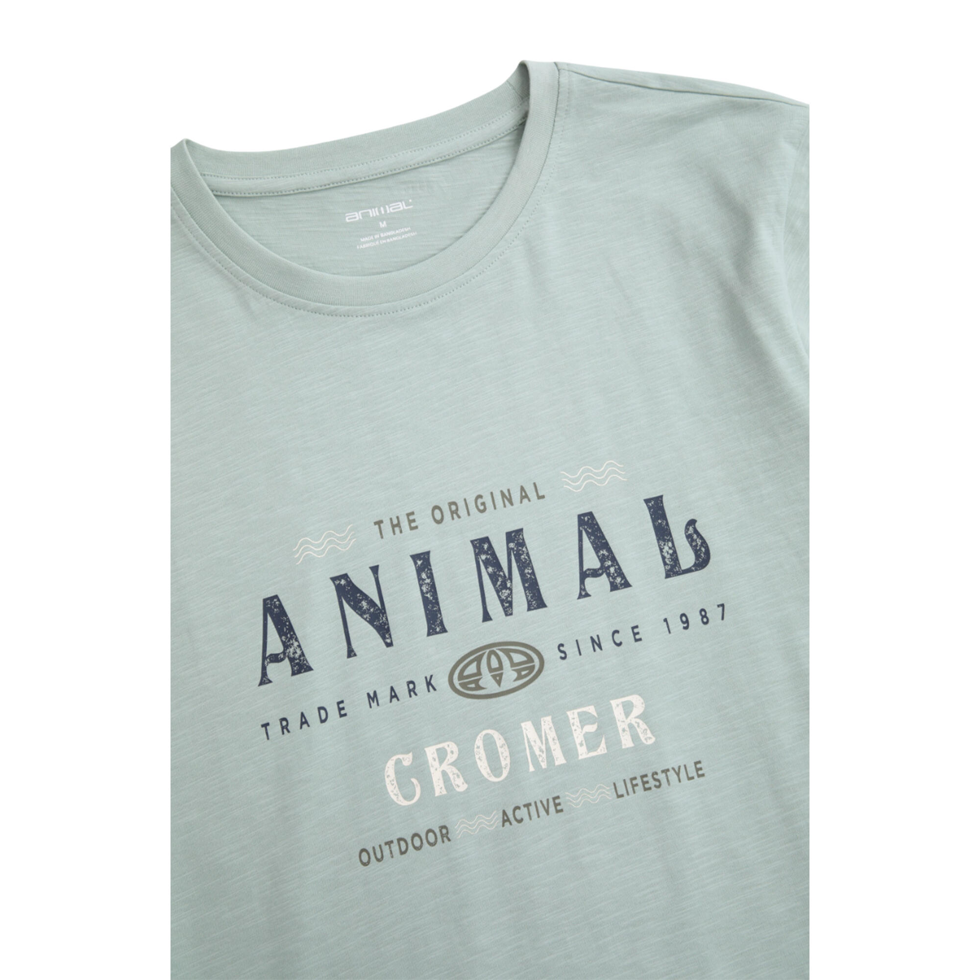 Mens Jacob Cromer Logo TShirt (Green) 3/3