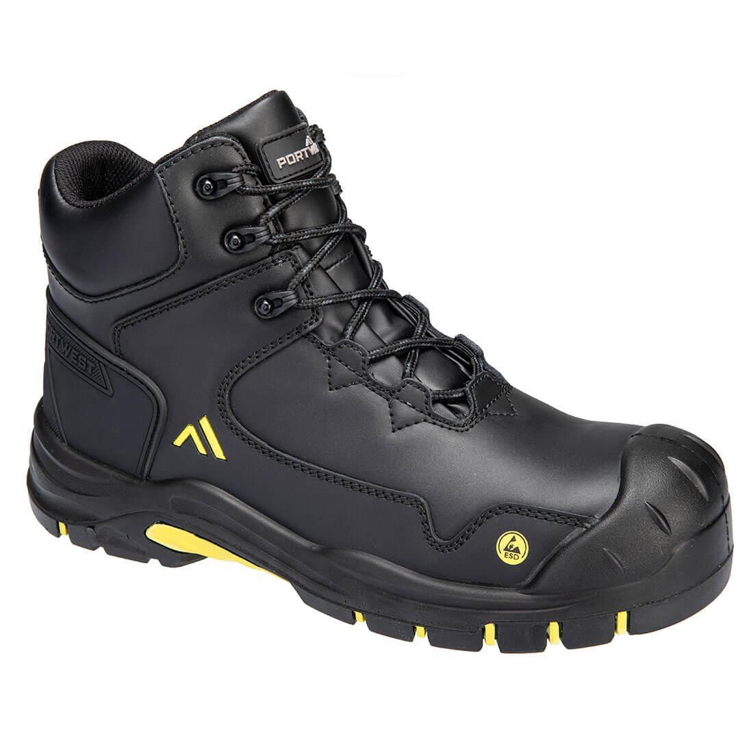 black / yellow
