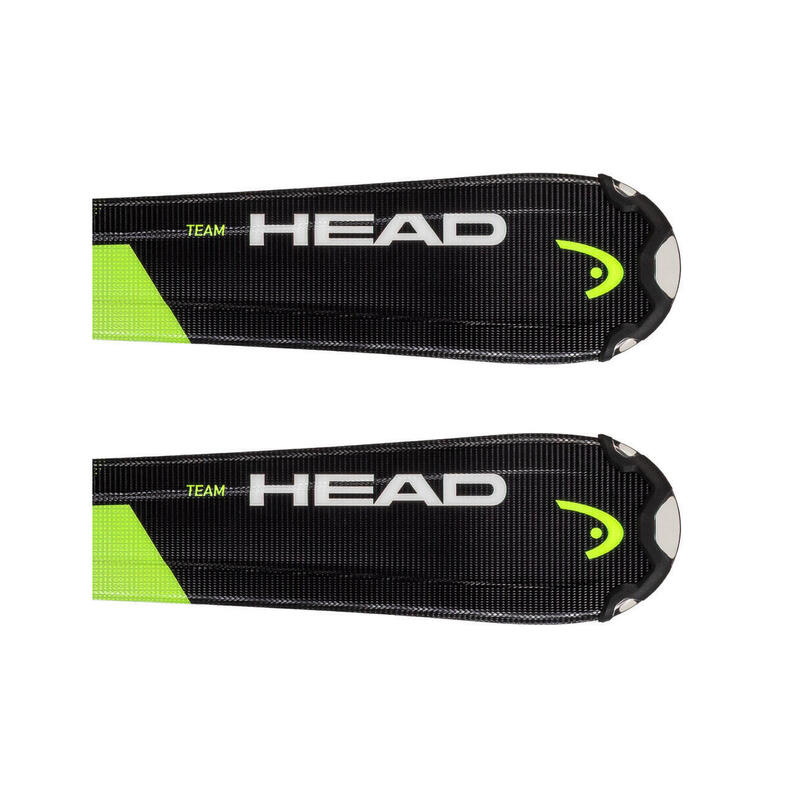 Narty dziecięce HEAD V-SHAPE TEAM + wiązanie HEAD JRS 7.5 z GRIP WALK 127