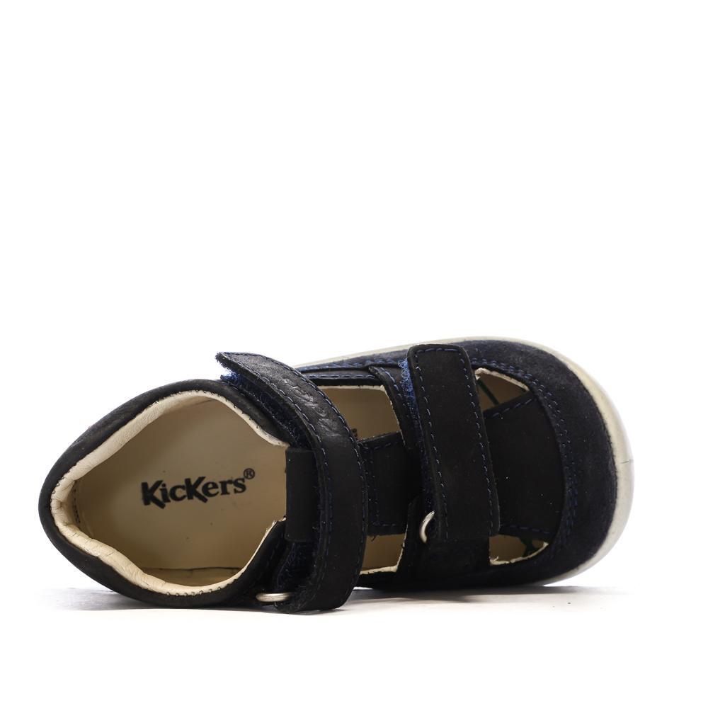 Sandales Marine Garçon Kickers Salome 4/7