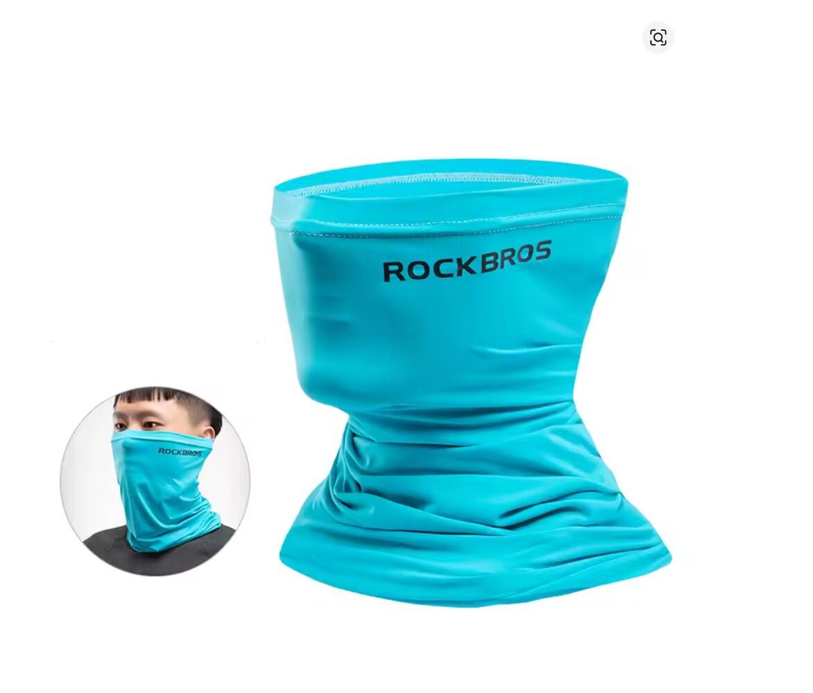 ROCKBROS Fascia Facciale Rinfrescante Blu per Attività Outdoor