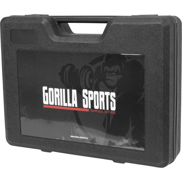 GORILLA SPORTS Kurzhantelset inkl. Koffer 3/7