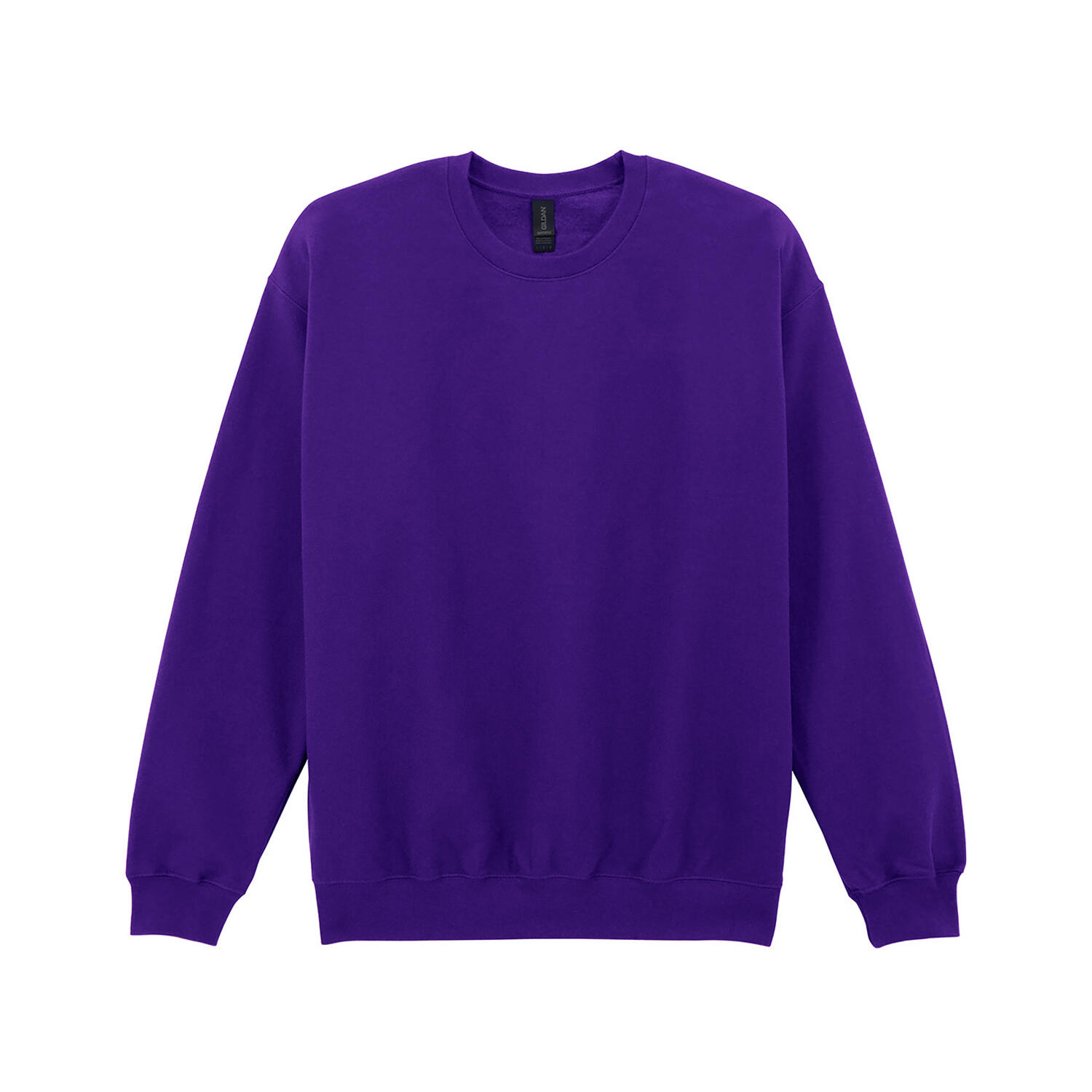 GILDAN Unisex Adult Softstyle Fleece Midweight Sweatshirt (Purple)