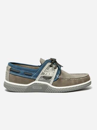 Chaussures bateau Homme - GLOBEK Rouge