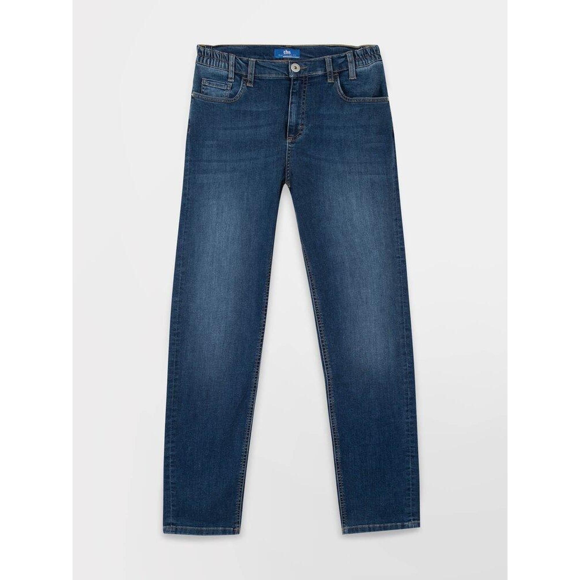 Tbs - Jean Femme - Naomipoc Bleu - Pantalons - Bleu - 44 L - Decathlon