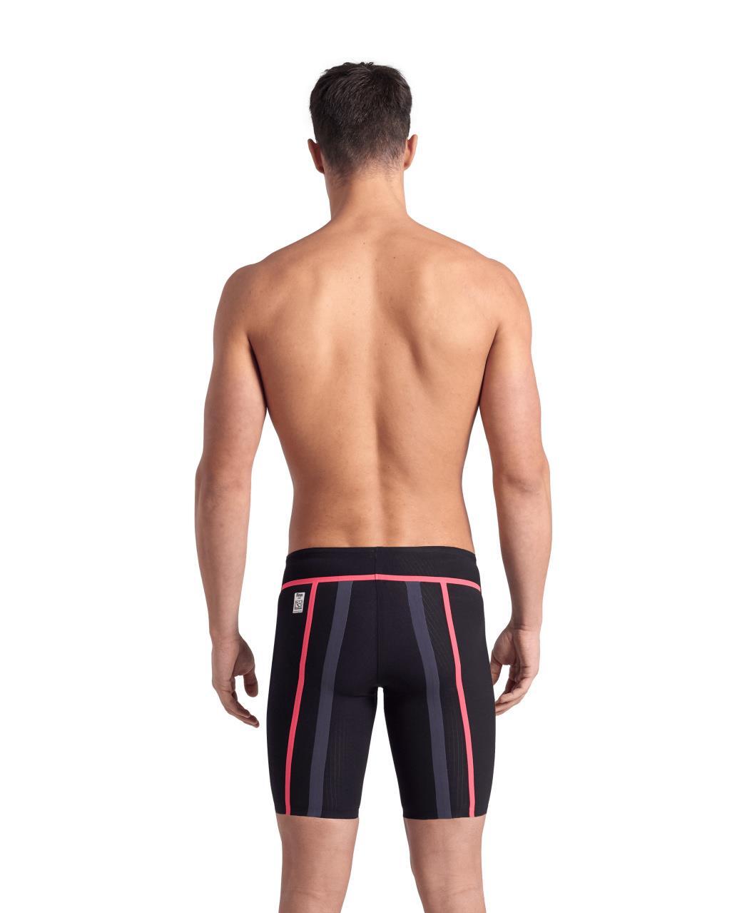Arena Powerskin Carbon Core FX Jammer – Schwarz/Fluogelb – Größe 34 4/6