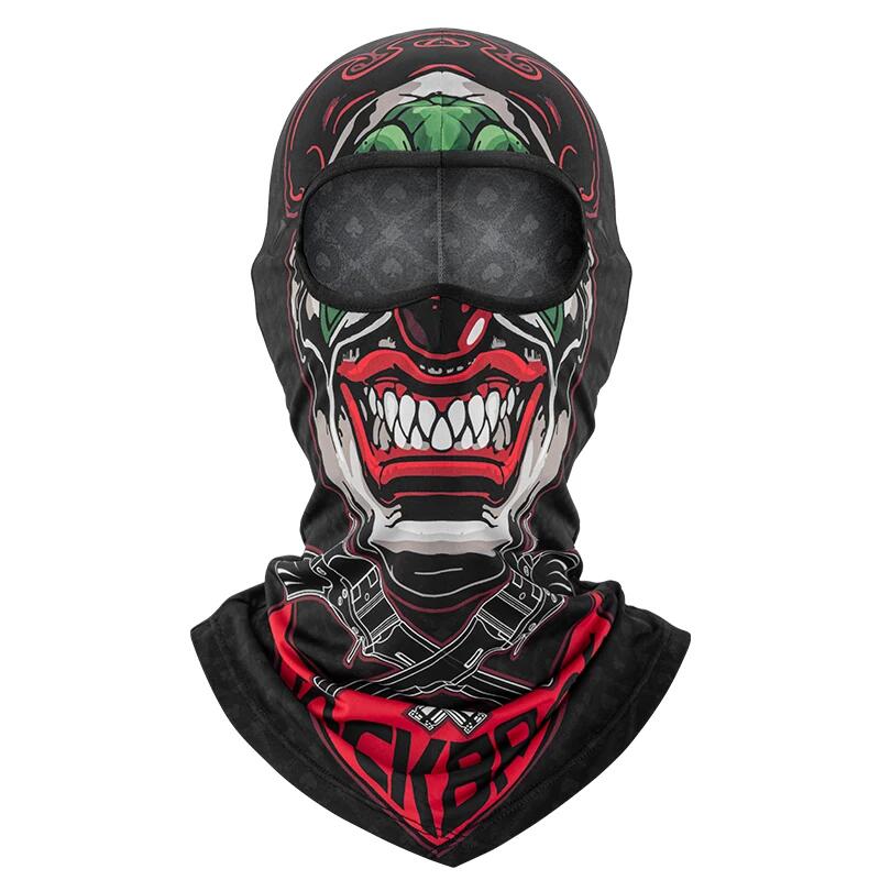 ROCKBROS Balaclava Multifuncional ROCKBROS com padrão de Crânio