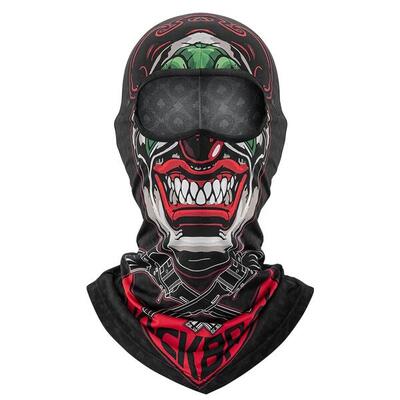 ROCKBROS Multifunktions-Sturmhaube mit Totenkopfmuster