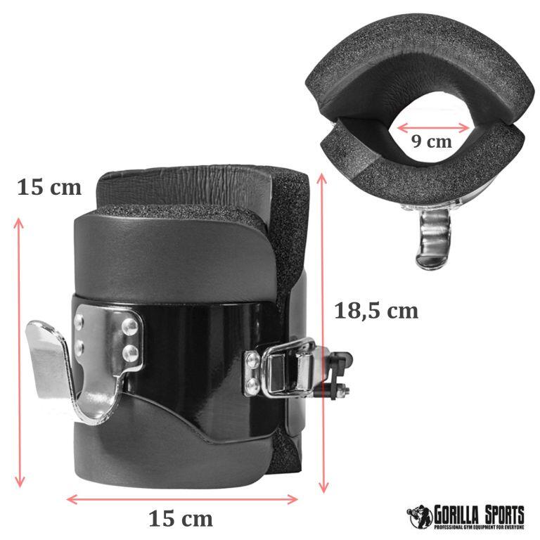 Buty inwersyjne do zwisów Gorilla Sports 250 kg