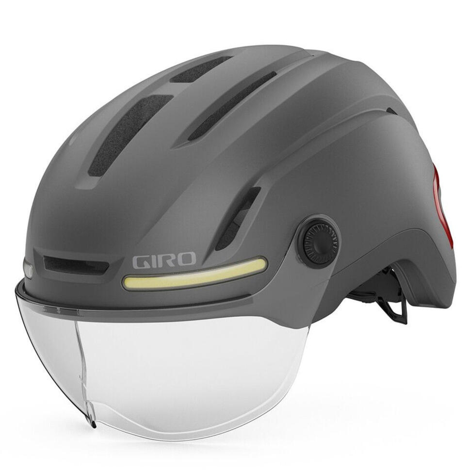 Kask rowerowy dla dorosłych Giro Ethos Shield Integrated MIPS z szybą