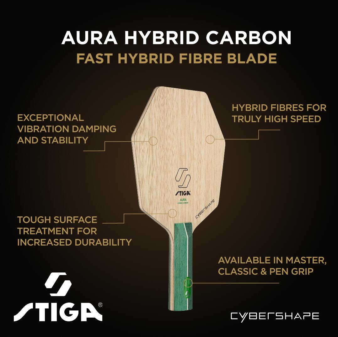 STIGA Legno ping pong Aura Hybrid Carbon 6/7