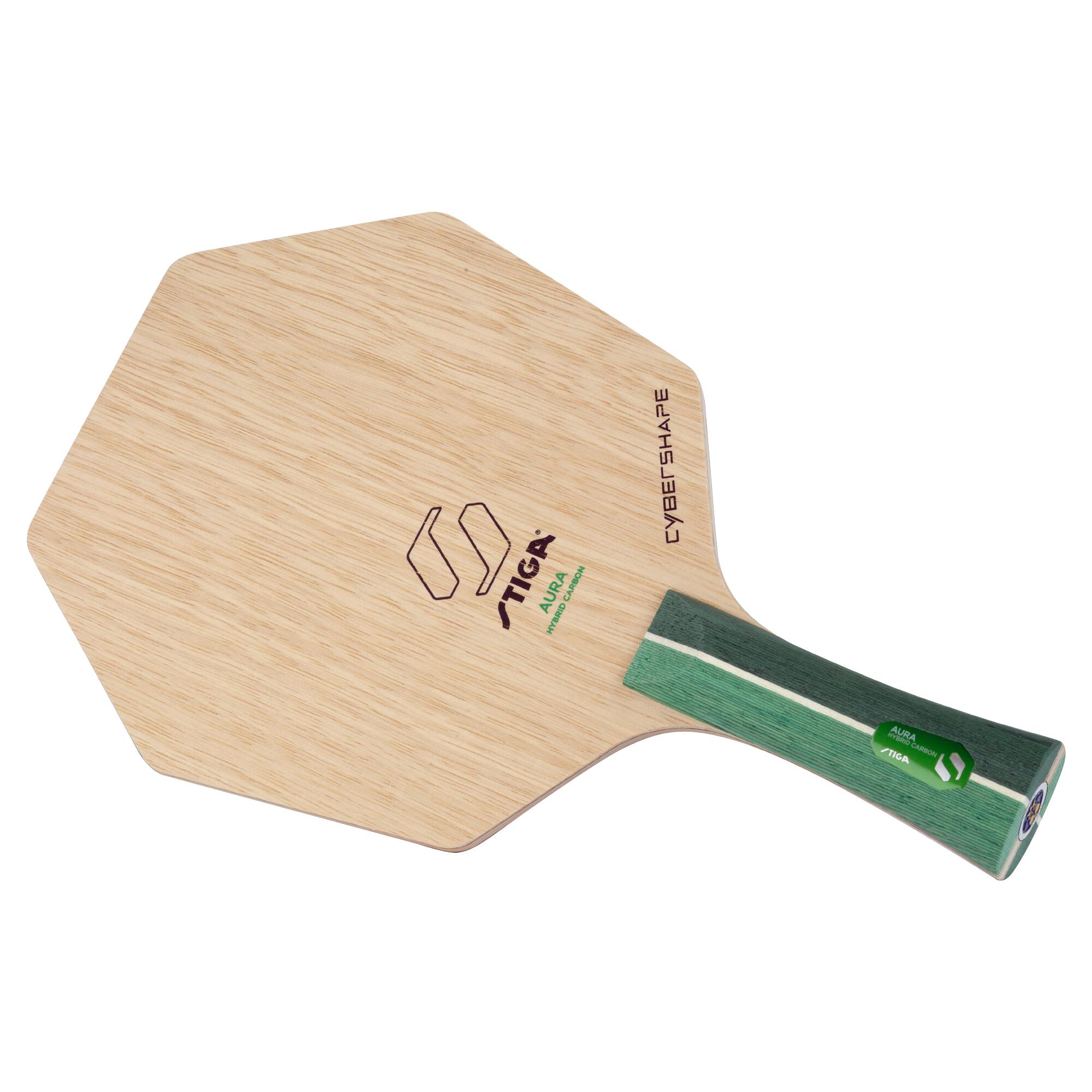 STIGA Legno ping pong Aura Hybrid Carbon Cybershape 2/7