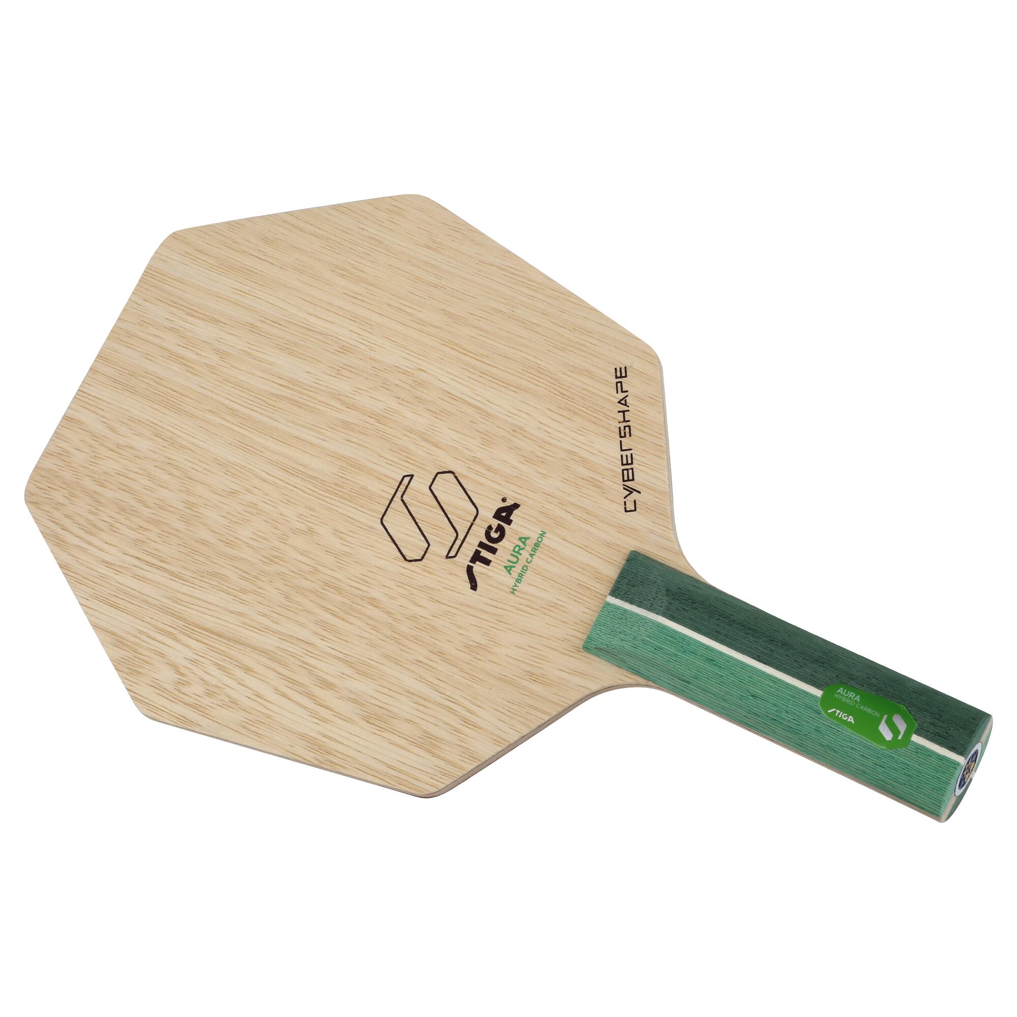 STIGA Legno ping pong Aura Hybrid Carbon Cybershape 3/7