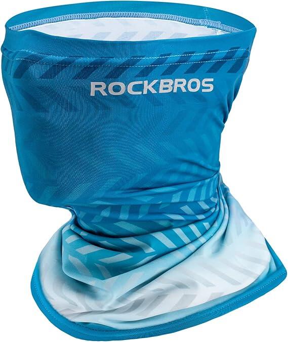 ROCKBROS Blaues Kühlendes Gesichtsband für Outdoor-Aktivitäten