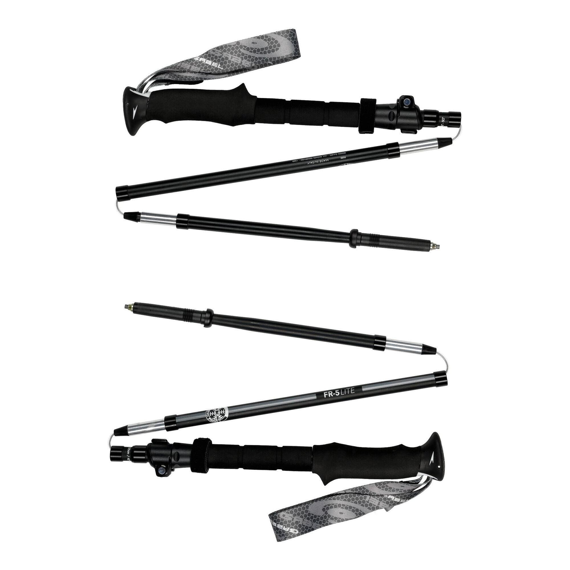 Kije aluminiowe Gabel FR-5 FL Lite XTS - black