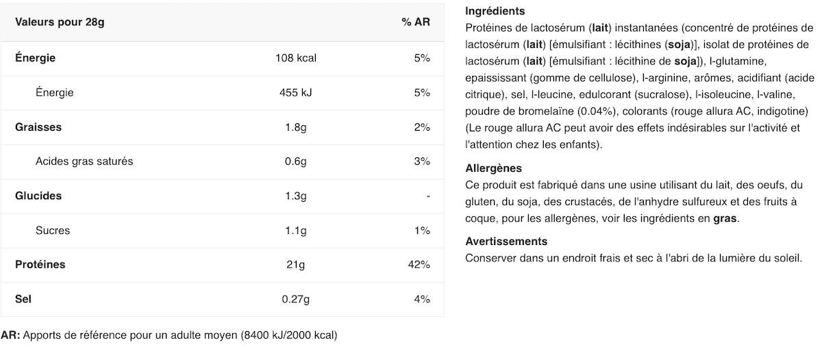 BioTechUSA 100% Pure Whey 454 gr 2/5
