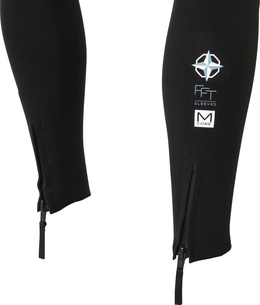 3/2 Longjohn Ottimizzatore Zip Frontale - Combinazione Lunga Cote Uomo 4/6