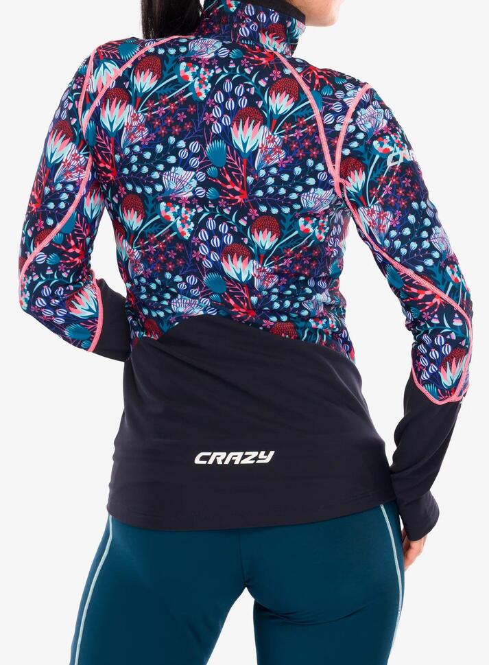 Bluza rozpinana damska Crazy Pull Oxygen Printed