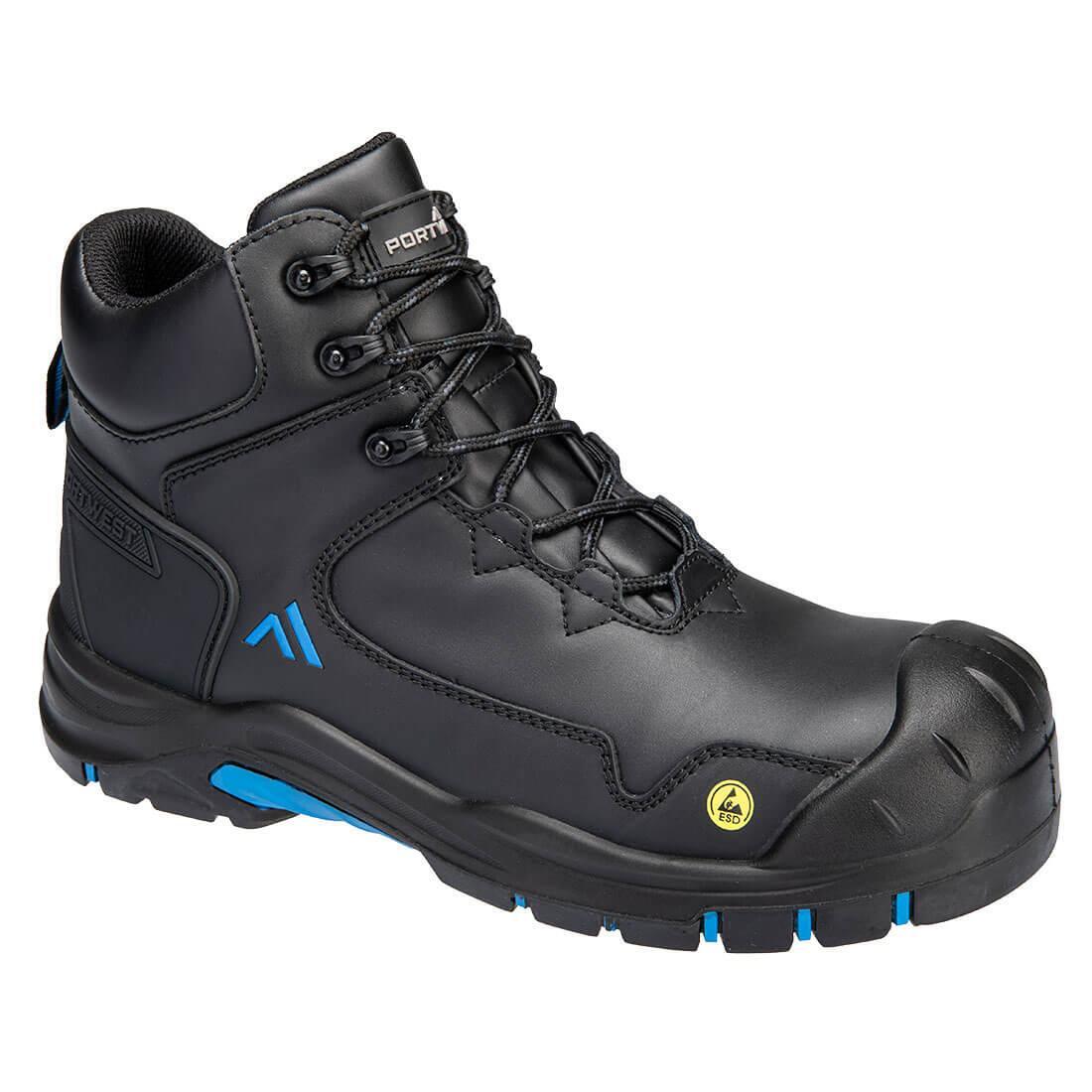 black / blue