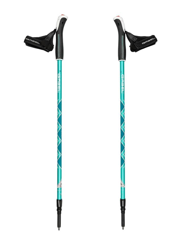 Kije aluminiowe Gabel Ritmo - teal