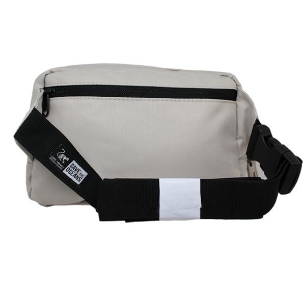 Crossbody Heuptas - Doggy Bag - Unisex - Volwassenen - 2L - Gerecycled (Wit) 2/6