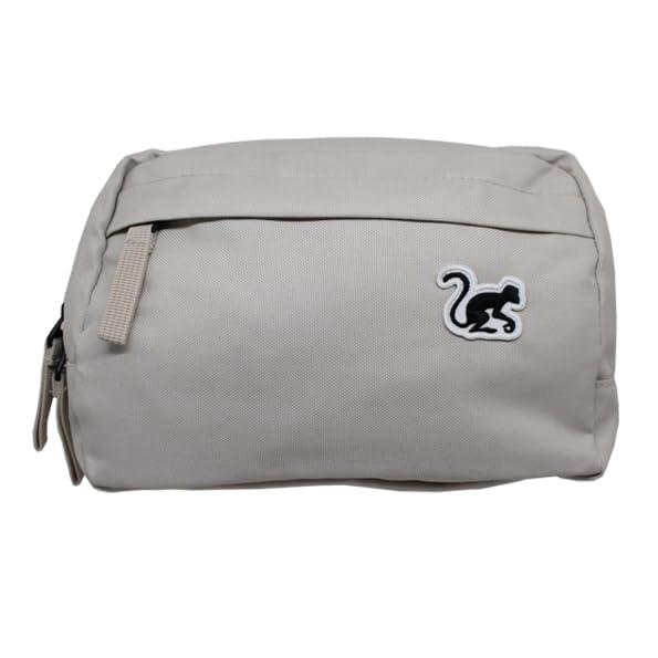 SURF MONKEY Crossbody Heuptas - Doggy Bag - Unisex - Volwassenen - 2L - Gerecycled (Wit)