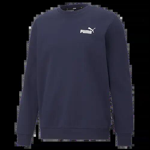 Puma Mens ESS Small Logo Crew, Peacoat