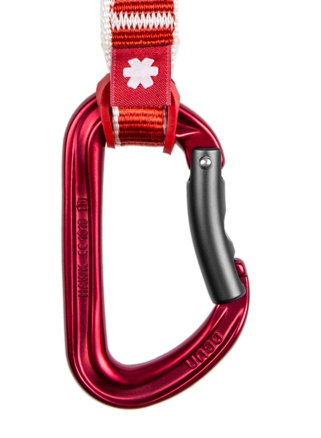 Dégaines Hawk QD Zoom PA pack de 5 rojo 15-22 mm ligeras y robustas 4/5