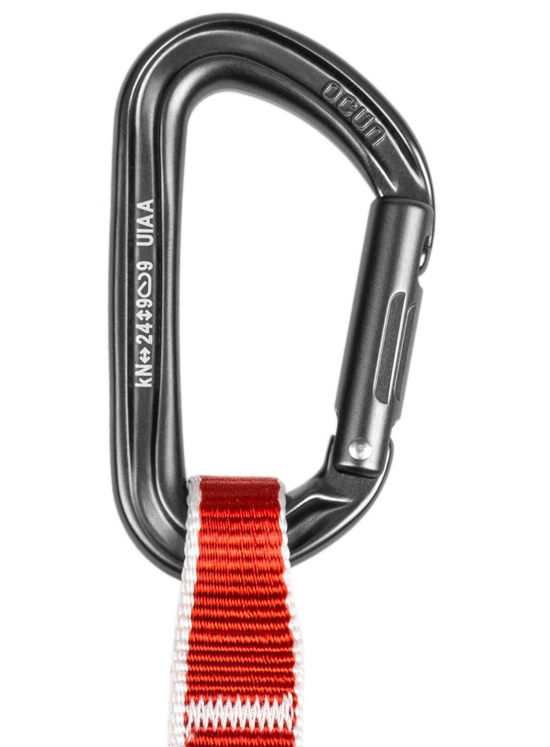 Dégaines Hawk QD Zoom PA pack de 5 rojo 15-22 mm ligeras y robustas 3/5