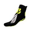 Chaussettes  fonctionnelles 1 finger adulte Fitness anti-dérapantes noir jaune